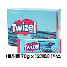 트위젤 젤리 블루라즈베리맛, 70g, 12개