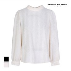  [마레몬떼] 입체 짜임패턴 블라우스_M221MBL03B0 