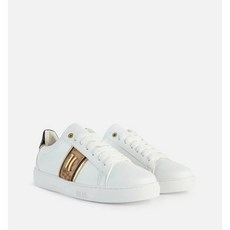 Prima Classe Sneakers in eco nappa with 1C logo detail White 23IZ10687753C0900
