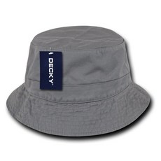 덱Y 961-PL-GRY-06 폴로 버킷 모자 그레이 S_M, Small, Grey