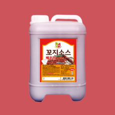 청우 첫맛 꼬지소스 매운맛 대용량 10kg 1개 업소용 꼬치 소스 닭꼬지