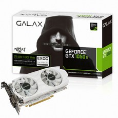 갤럭시 지포스 GTX1050 Ti 개간지 EXOC D5 4GB 그래픽카드, 1개, 선택하세요