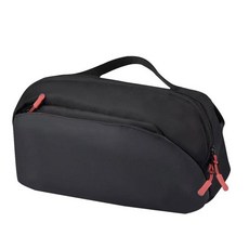 Rog Ally 호환 액세서리 for rog ally console storage bag 패션 방수 콘솔 운반 케이스 steam deck for switch handbag, 검은색, 1개
