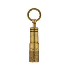 Dxon 더블 구경 순수 구리 조각 시가 펀치 시가 드릴 시가 도구 액세서리, Gold, 1개