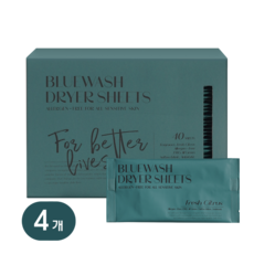 블루워시 건조기시트[프레쉬 시트러스향]