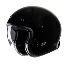 HJC V31 SEMI FLAT BLACK 무광 블랙 브이삼일 홍진 클래식 레트로 빈티지 가성비 오픈 페이스 헬멧 하이바 V30, L ( 58-59 )