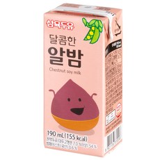 삼육두유 달콤한 알밤 두유 190ml x 24팩