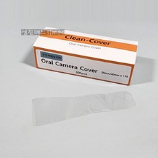 (TH) 비멸균 구강 카메라 커버 25mm x 40mm x 110 (300ea), 1개