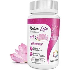 뉴트라블래스트 붕산 좌약 여성 ph 조절제 60정 NutraBlast Boric Acid Suppositories 600 mg