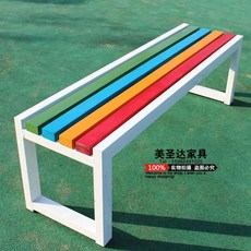 야외용나무벤치