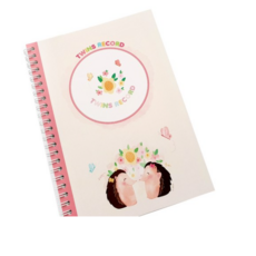 제이밀크 쌍둥이 수유 일지, 1세트, 분홍