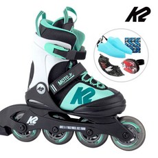 K2 스케이트 인라인 모토 주니어 민트 아동인라인스케이트 어린이 유아 신발항균건조기 휠커버, 선택완료