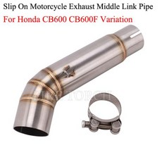 오토바이 배기 이스케이프 수정된 중간 링크 파이프 머플러 DB 혼다 CBF600N CB600 CB600F, Type J