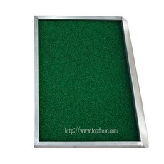 HACCP 발판소독기 (반경사형발판소독기) 신발 장화 소독용 쿠션매트 소독제