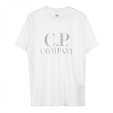 (백화점 정품)CP Company [CP컴퍼니] 로고 프린팅 반팔 티셔츠 14CMTS188A 005100W 103 1759230