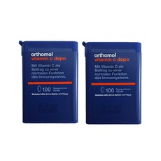 오쏘몰 비타민 C 데포 100정 2개세트 Orthomol Vitamin C depo 2set, 2개