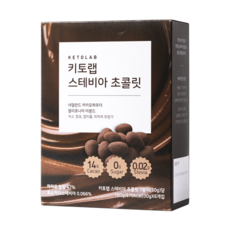 키토랩 무설탕 스테비아 초콜릿, 30g, 60개