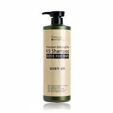 프리미엄 녹차 어성초 K9 샴푸 1000ml 탈모인증, 1개