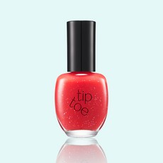 팁토우 네일폴리쉬 시럽 글리터 9종 택1 10ml x 1개, NEW) 511사우어스트로베리