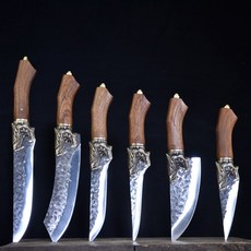 용천도 대장간칼 고강도 보닝나이프 발골 정육 뼈칼 6종 전용칼집포함, 보닝나이프A, 1개