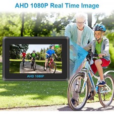 아인별 자전거후방블랙박스 자전거 바이크 카메라 후방 라이딩, AHD 1080P 별빛 야간, 1개