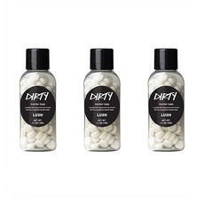 호주 러쉬 더티 투스 탭스 고체 치약 50g 3팩 Dirty Toothy Tabs