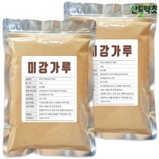  미강가루 1kg 쌀겨가루 국내산, 2개 