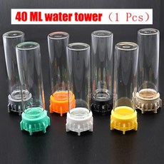 개미사육장 하우스 개미사육장 여왕개미 3d 농장 술꾼 먹이 지역 둥지를위한 물 그릇 anthill 대용량 급수기 집 마시는 병 워크샵, 28) 40ML 1 pcs - Gray - 1 Pc
