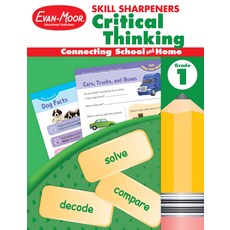 [원서] paperback Book Evan-Moor Skill Sharpeners Critical Thinking Grade 1 Workbook Problem Solving