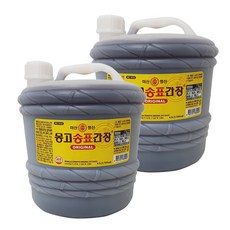 마산명산 몽고 오리지널 송표간장, 4.5L, 2개