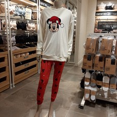 애니바디 엔씨충장점 디즈니 밍크수면 롱티 라운지 세트 ANLS20N8194
