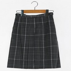 [DS] [교복아울렛] 그레이 블랙 체크 치마 (신곡중) 교복