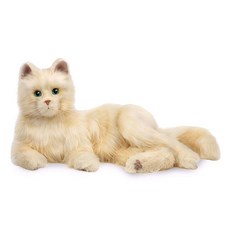 우을증 심리안정 반려 동물 로봇 고양이 외로움 캣 우울증, 흰 고양이_관부가세 제외 금액