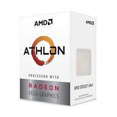 AMD Athlon 3000G 2-Core 4-Thread Unlocked Desktop Processor with Radeon Graphics