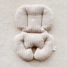 돗투돗x마롤로뜨 체어라이너 유아시트 아기의자 방석 식탁의자 시트, 퓨어블라썸, 1개