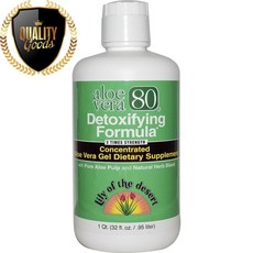 릴리 오브 더 데저트 알로에 베라 80 디 톡시 파잉 포뮬러 950ml, 수량: 1　　　　　(상품코드151p)