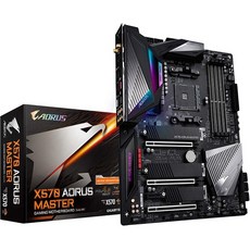 해외Gigabyte X570 AORUS Master (AMD Ryzen 3000X570ATXPCIe4.0DDR4USB3.1ESS 9118 Sabre HiFi DACFins-A, 상세 설명 참조0