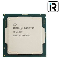 인텔 코어 I3 9100F 커피레이크 리프레시 CPU 9세대