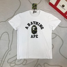 원숭이 계열 카드 붐 일 2021bape 머리 남성 반팔 티 셔츠 헌터. 상어