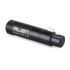 디엠엑스 외계인 24G 무선 DMX 512 제어 Dfi ISM 컨트롤러 XLR 수신기 송신기 디스코 DJ 파티 스테이지 이동 헤드 레이저 빛, 1.1 Receiver - EU 플러그, 1.1 Receiver - EU 플러그