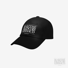 [마리떼 프랑소와 저버] CLASSIC LOGO SOLID CAP (BLACK)