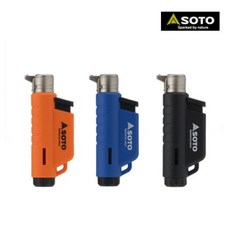 소토 ST-485C 충전식 슬라이드 가스토치, 블루, 1개