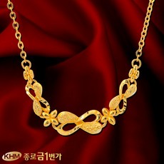 순금볼륨하트목걸이