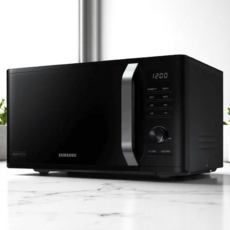 삼성전자 세라믹 전자레인지 다이얼식 23L, 23L Black (Ms23C3535Ak)