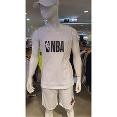 NBA HY [NBA HY] 베이직 기본 빅로고 민소매 나시 티셔츠 00 n192ts959p