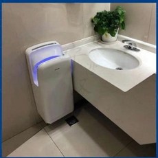 자동 손 소독기 자동분사 크크 자동센서 건휴대폰 양면 제트드라이어 매장 화장실 소, 01 AK2005H화이트