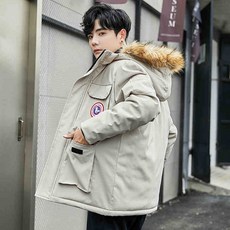 토파즈 남자 겨울 인싸 고퀄 하프 미디 기장 오리털 다운 패딩 점퍼 아우터 데일리룩