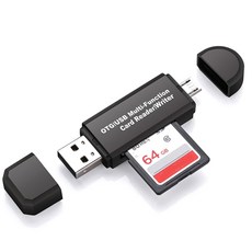 C/USB/OTG 카드 SD 카드 리더 유형 최대 5GBPS 데이터 전송 읽기 및 쓰기 쉽게 카드 리더기 여러 옵션, USB 2.0