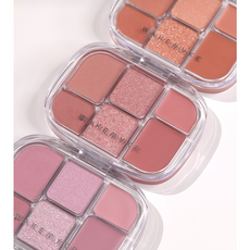 24년 겨울 신상) WAKEMAKE 웨이크메이크 소프트 쉬어 멀티 팔레트 (3Colors 중 택1) 웨이크메이크업 컬러팔레트, 1개, 01 코랄 헤르츠
