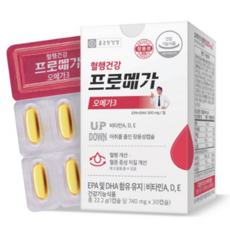 종근당건강 프로메가 오메가3, 60정, 3개